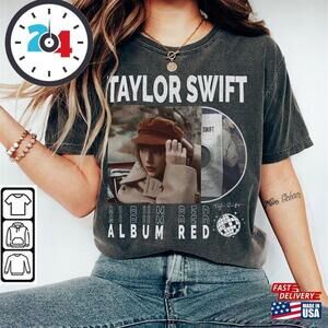 T4ylor Swift Music Shirt 90S Y2K   Eras Tour  Tickets Album Red Gift Tee